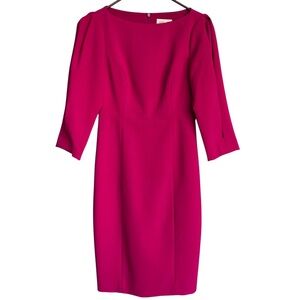 Eliza J Pink Midi Dress